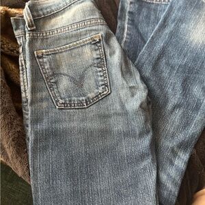 Levi's Men's Skinny Distressed Jeans - Light Blue